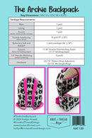 Knot And Thread The Archie Backpack Pattern