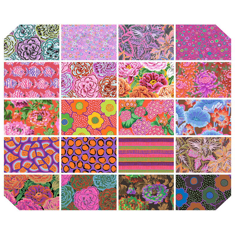 Kaffe Fassett Classics 10" Charm Pack August 2025 Hot
