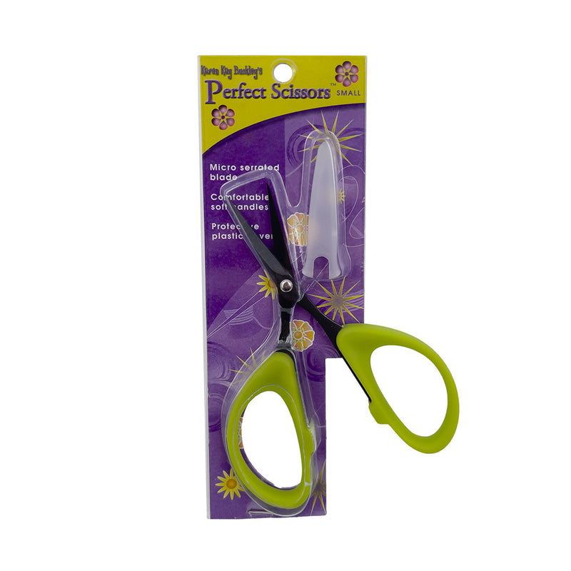 Karen Kay Buckley Green 4-3/16 Inch Perfect Scissors