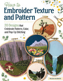 How To Embroider Texture And Pattern