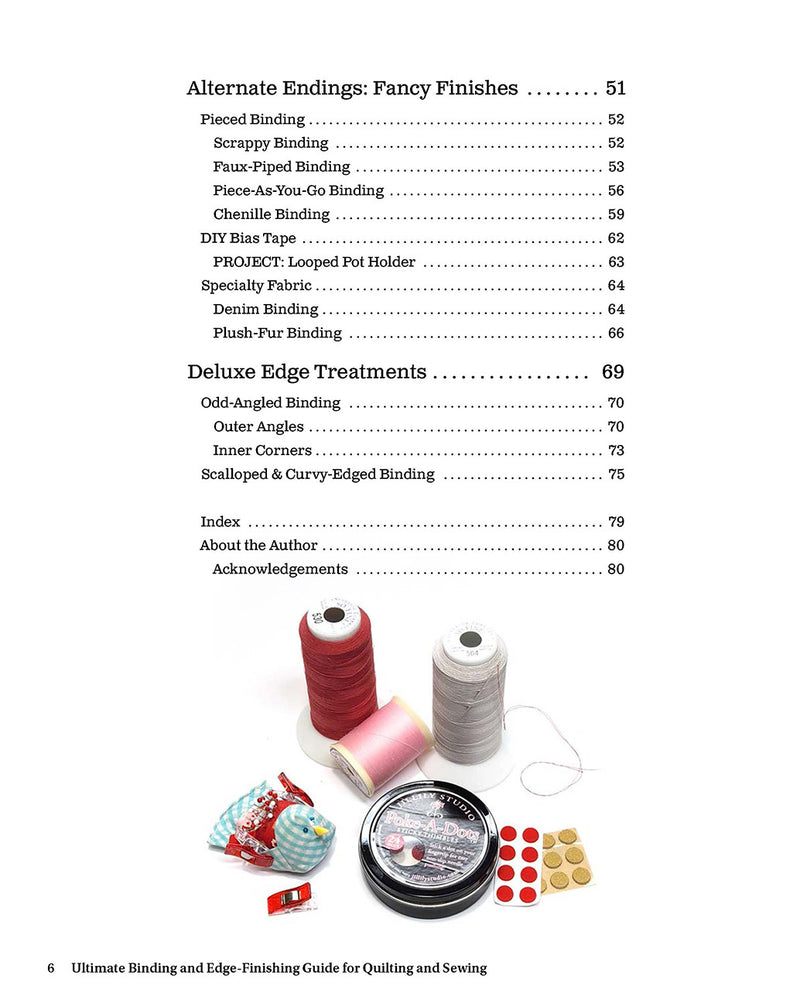 Ultimate Binding And Edge Finishing Guide For Quilting And Sewing Book