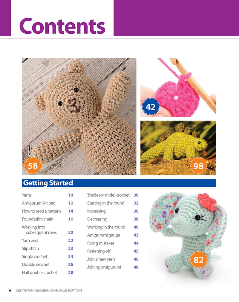 Create With Crochet: Amigurumi Soft Toys