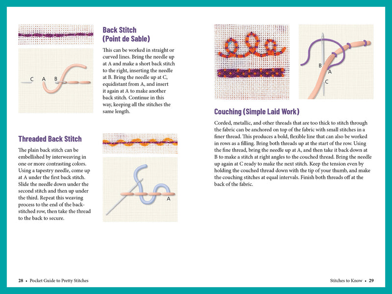 Pocket Guide To Pretty Stitches