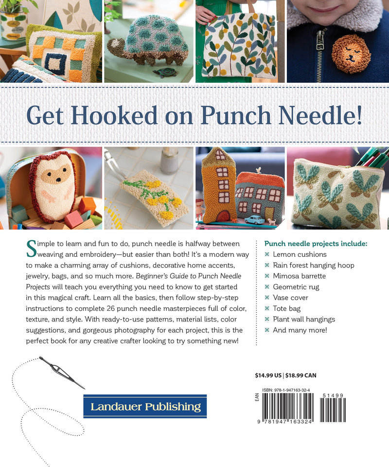 Beginner's Guide To Punch Needle Book