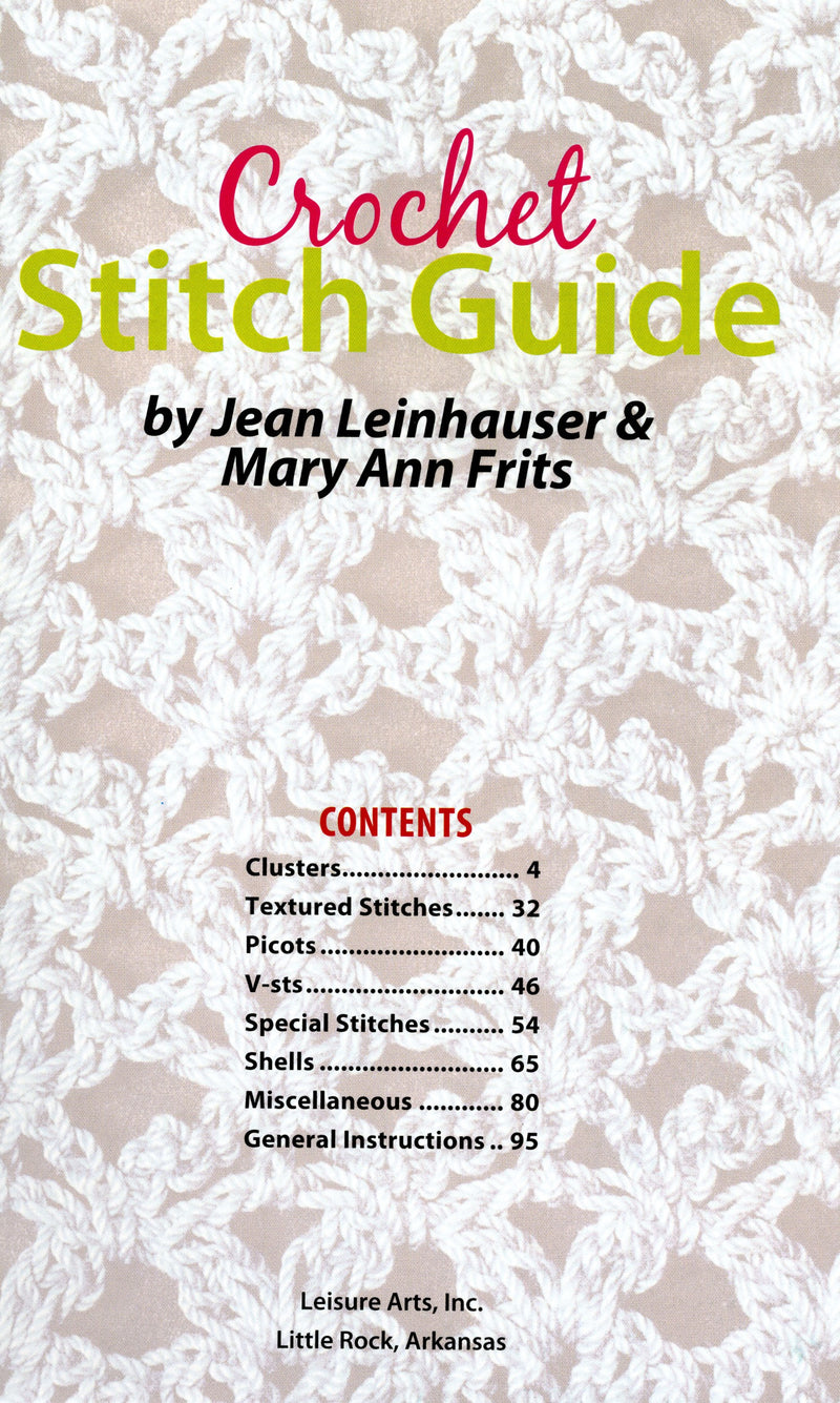 Crochet Stitch Guide