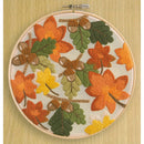 Leisure Arts Falling Leaves Embroidery Kit