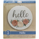 Leisure Arts Hello Embroidery Kit