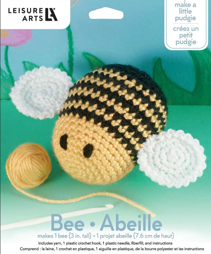 Crochet Friend Pugies Kit Bee