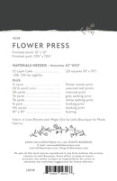 Flower Press Quilt Pattern By Lella Boutique