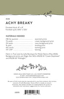 Lella Boutique Achy Breaky Pattern