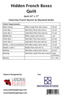 Hidden French Boxes Pattern