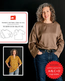 Norwood Blouse Pattern By Liesl &amp; Co