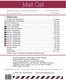 Mail Call Quilt Pattern