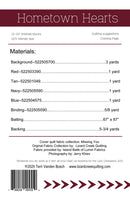 Hometown Hearts Quilt Pattern