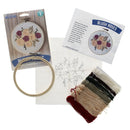 Leisure Arts Blush Roses Embroidery Kit