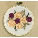 Leisure Arts Blush Roses Embroidery Kit
