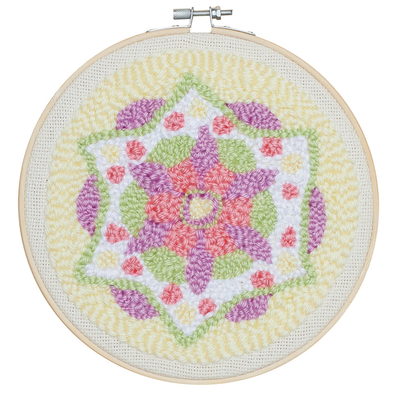 Leisure Arts Mandala Punch Needle Kit
