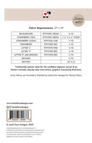 Berry Much Quilt Pattern