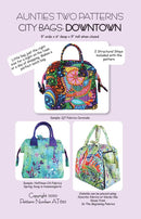 Aunties Two City Bag Downtown Pattern