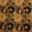 Bellagio Cork Fabric Flower Print