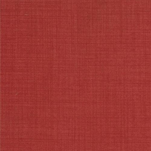 Moda French General Solids Linen Look Rouge Fabric