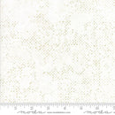 Moda Spotted 124M Metallic White Fabric