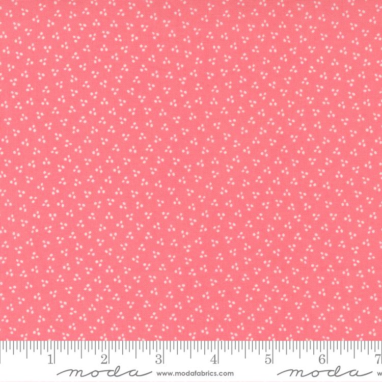 Moda Sincerely Yours Spring Dots Flamingo Fabric