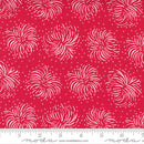 Moda Holiday Americana Fireworks Red Fabric