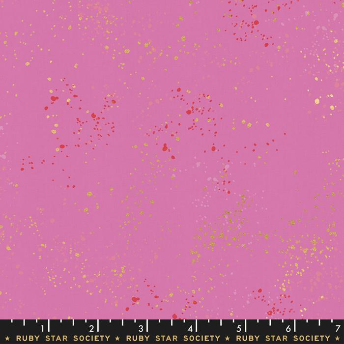 Ruby Star Society Speckled Metallic Daisy Fabric