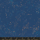 Ruby Star Society Speckled Metallic Bluebell Fabric
