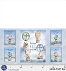 P & B Textiles Let's Go On An Adventure Panel