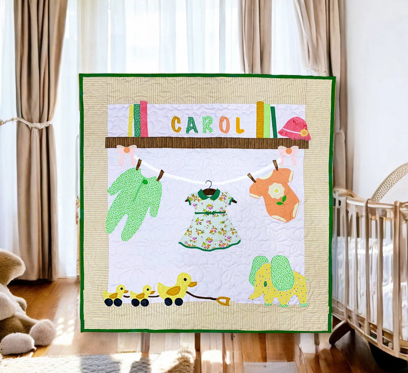 Sweet Baby Girl Quilt Pattern