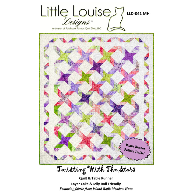Twisting With The Stars Quilt Pattern