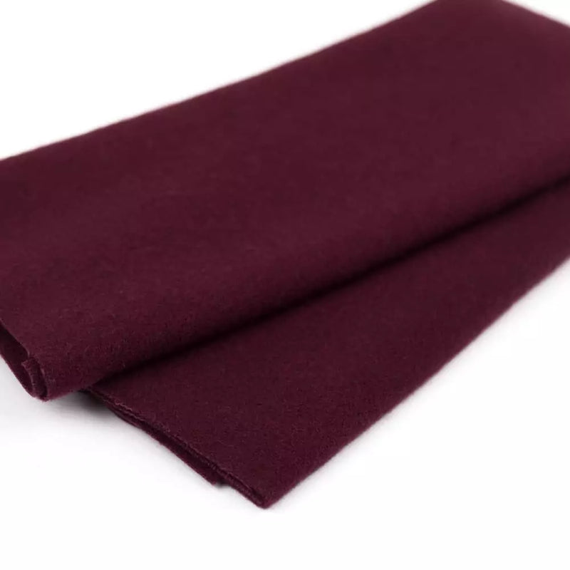 Sue Spargo Merino Wool Fat Eighth Black Cherry