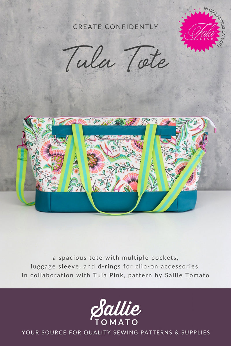 Sallie Tomato Tula Tote Pattern