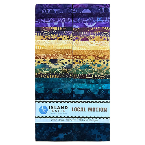 Island Batik Local Motion Batik Strip Pack