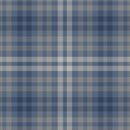 Marcus Fabrics Minky Medley Plaid Blue 60 Inch Fabric