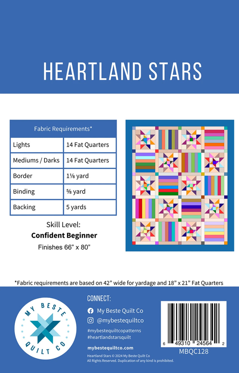 Heartland Stars Quilt Pattern