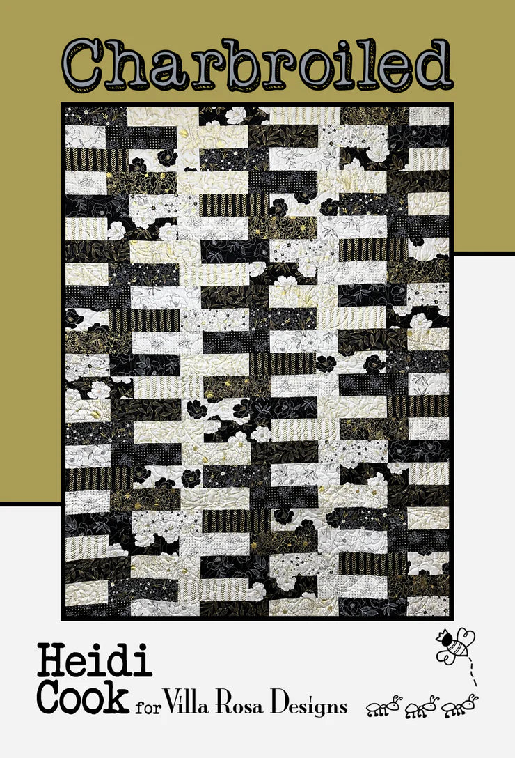 Villa Rosa Charbroiled Quilt Pattern