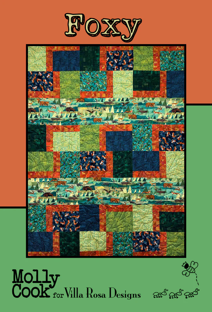 Villa Rosa Foxy Quilt Pattern