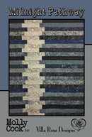 Villa Rosa Midnight Pathway Quilt Pattern