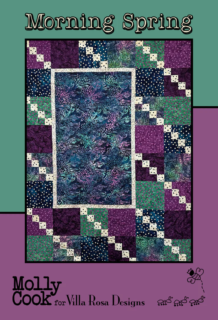 Villa Rosa Morning Spring Quilt Pattern