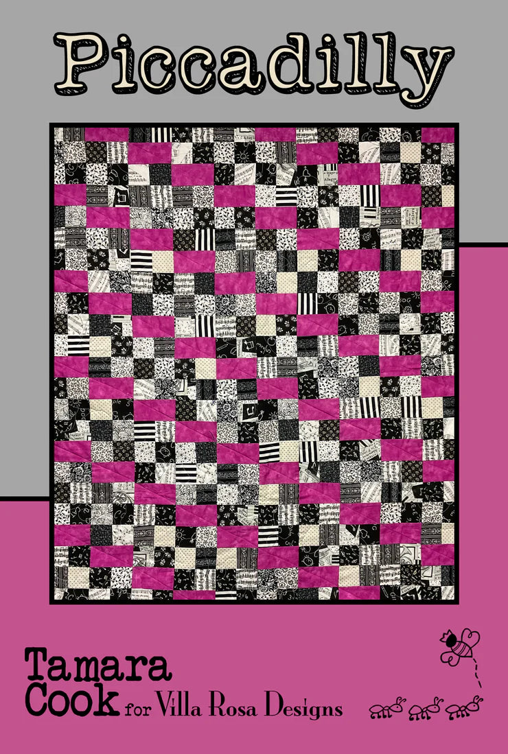 Villa Rosa Piccadilly Quilt Pattern