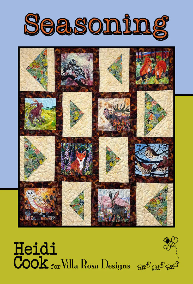 Villa Rosa Seasoning Quilt Pattern