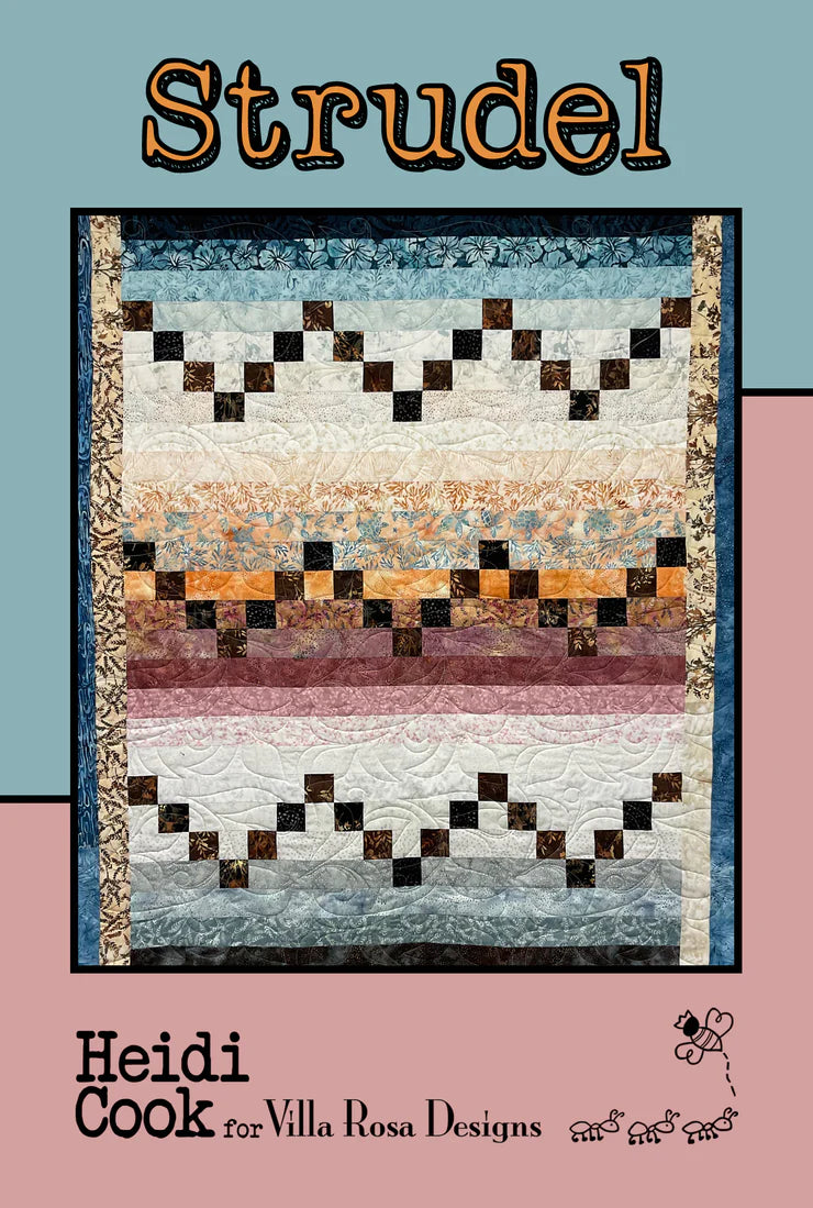 Villa Rosa Strudel Quilt Pattern