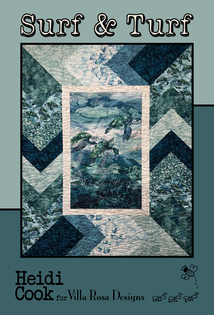 Villa Rosa Surf & Turf Quilt Pattern