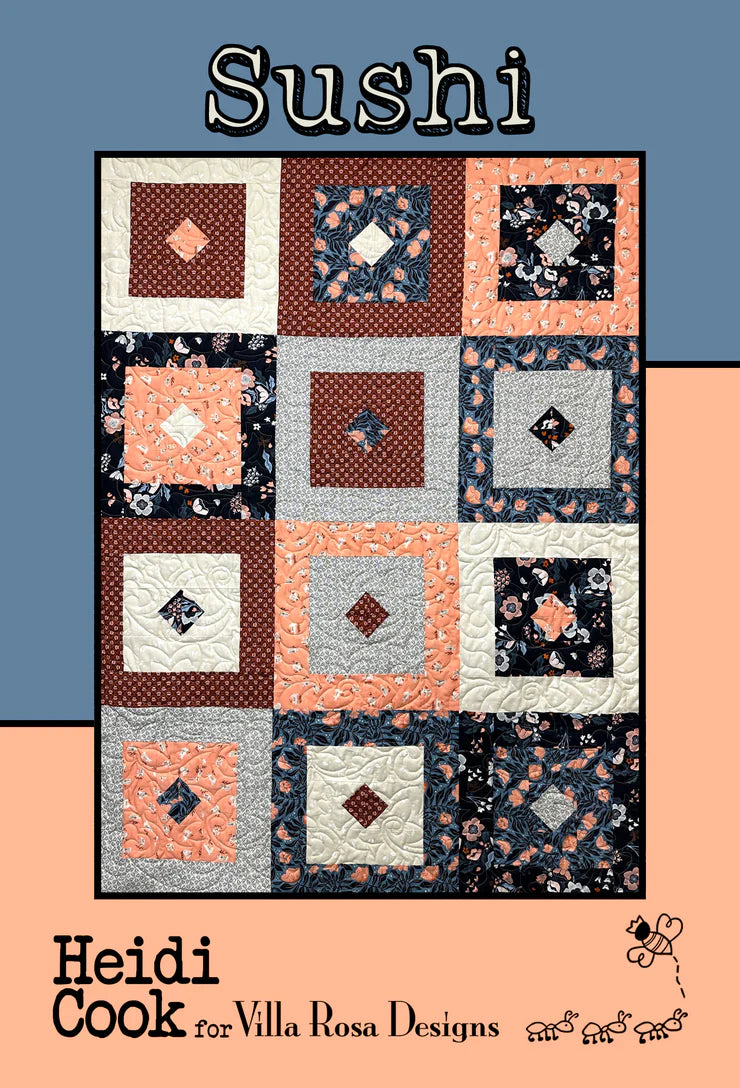 Villa Rosa Sushi Quilt Pattern