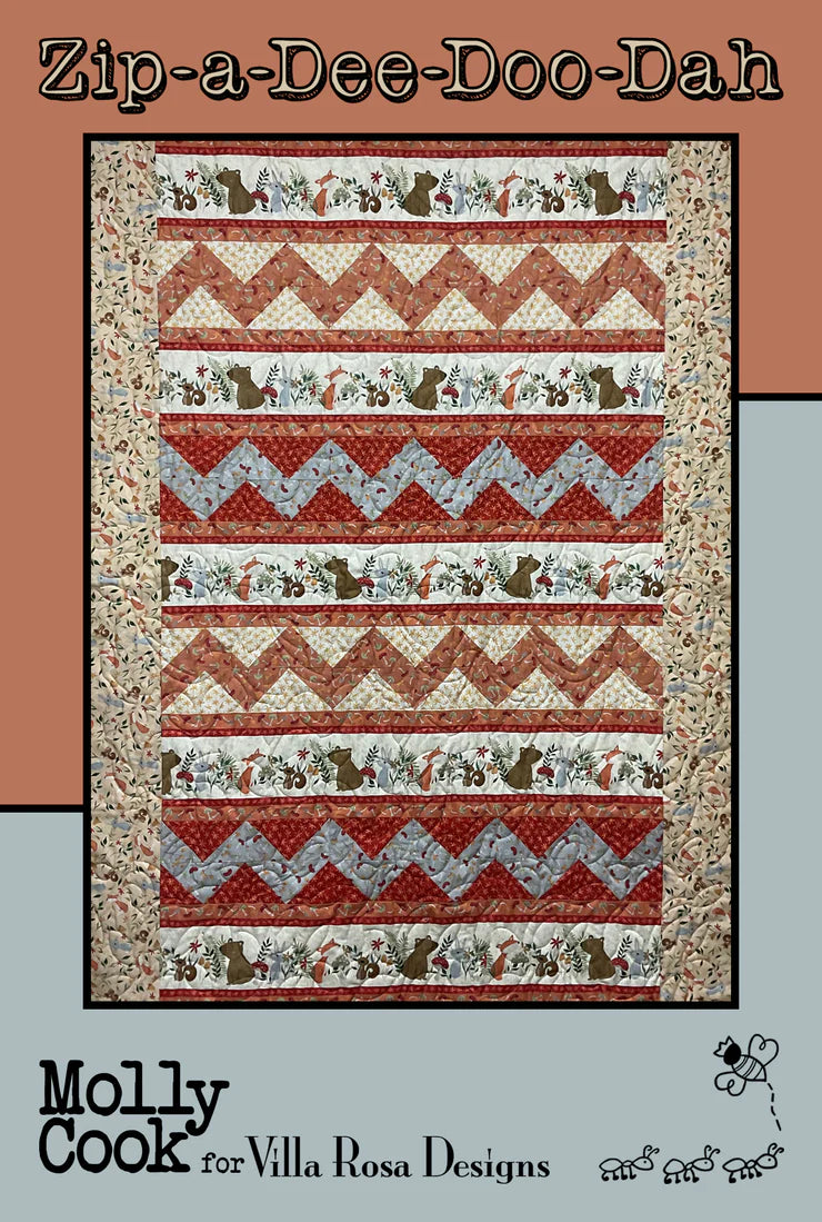 Villa Rosa Zip A Dee Doo Dah Quilt Pattern