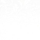 Moda Muslin Mates Feather Swirl  White Fabric