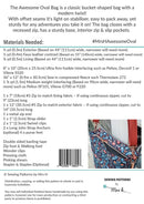 Mrs H The Awesome Oval Bag Pattern